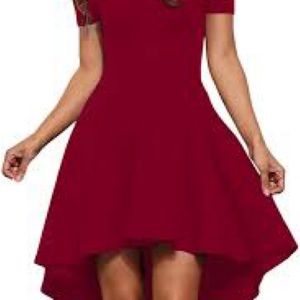 Windsor High Low Off the Shoulder Dress